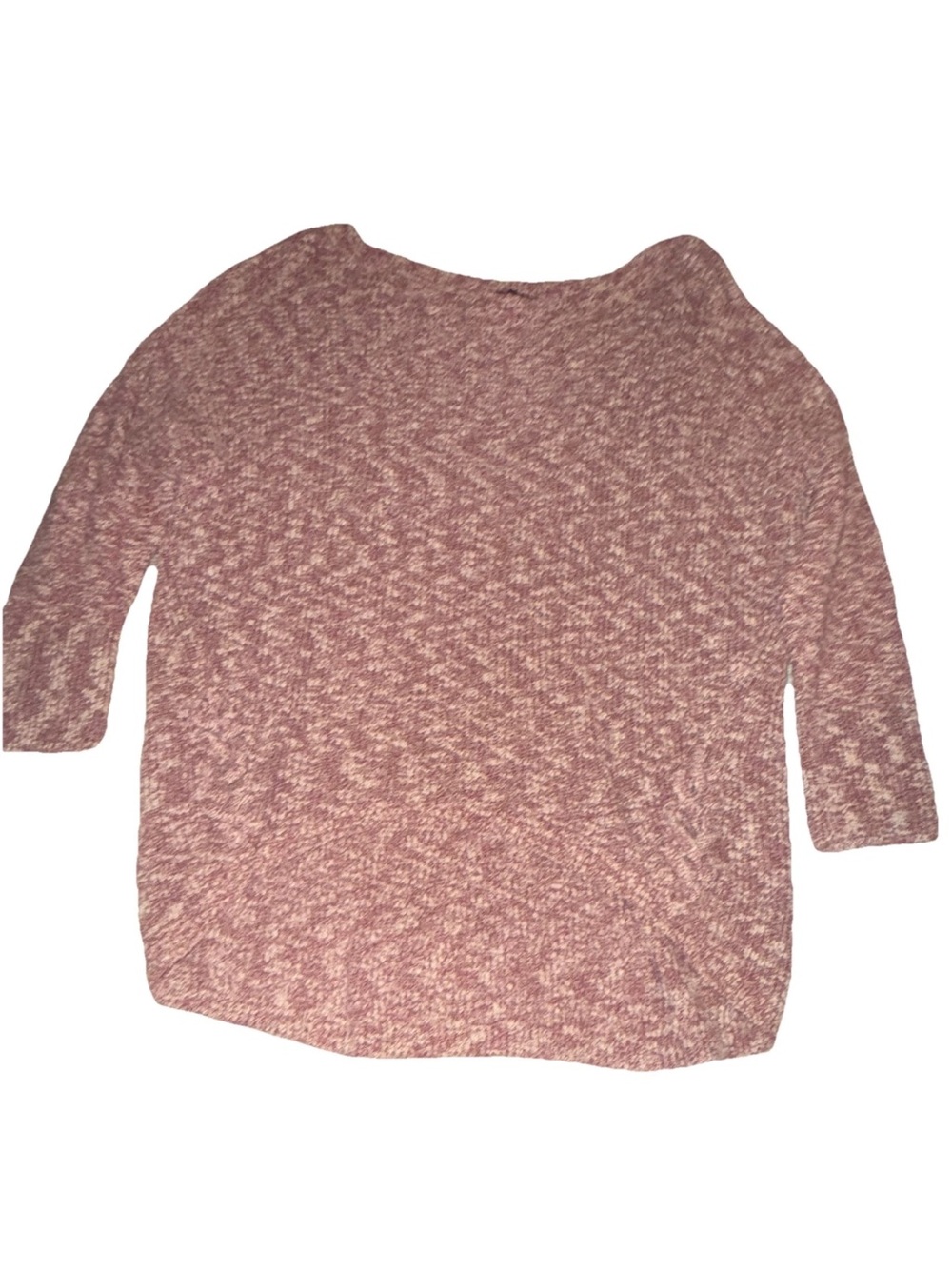 Express Marled Rose Crewneck Sweater